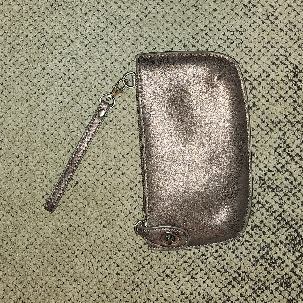 Joy Susan Shimmer Wristlet Pouch